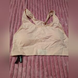 Victoria Secret Pink Seamless Sports Bra Large